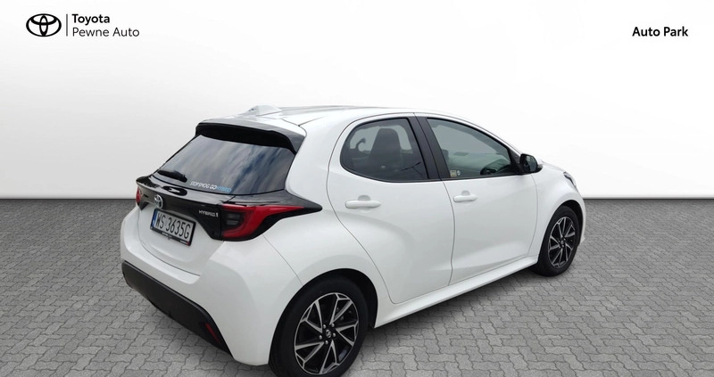 Toyota Yaris cena 94900 przebieg: 24016, rok produkcji 2022 z Krzepice małe 106